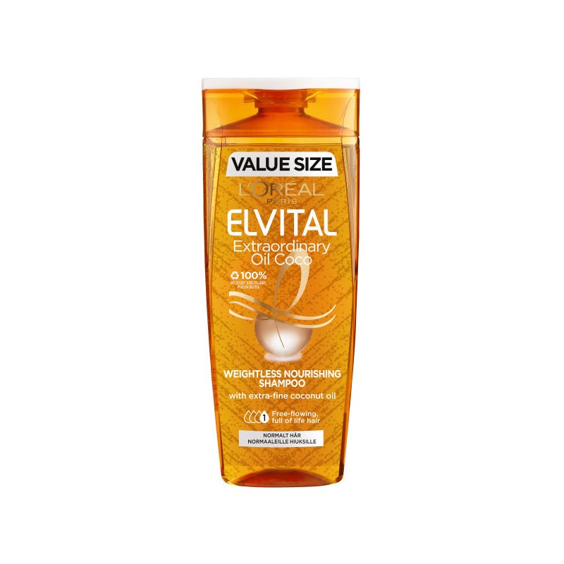 L&#039;Oréal Paris Elvital Extraordinary Oil Coconut Shampoo 400 ml