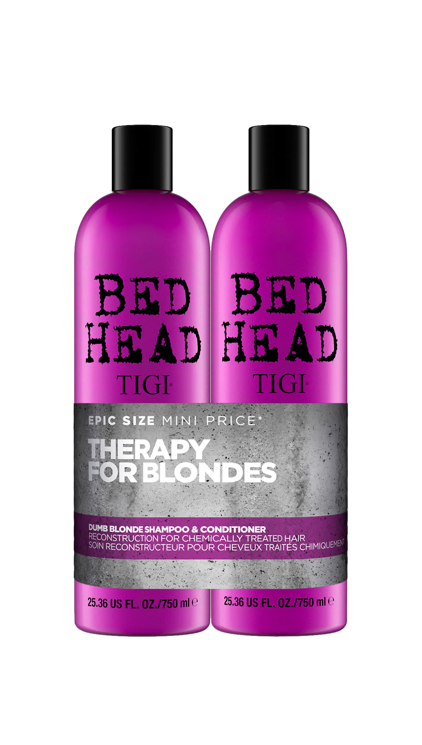 Tigi Bed Head Tweens Dumb Blonde 2 x 750 ml