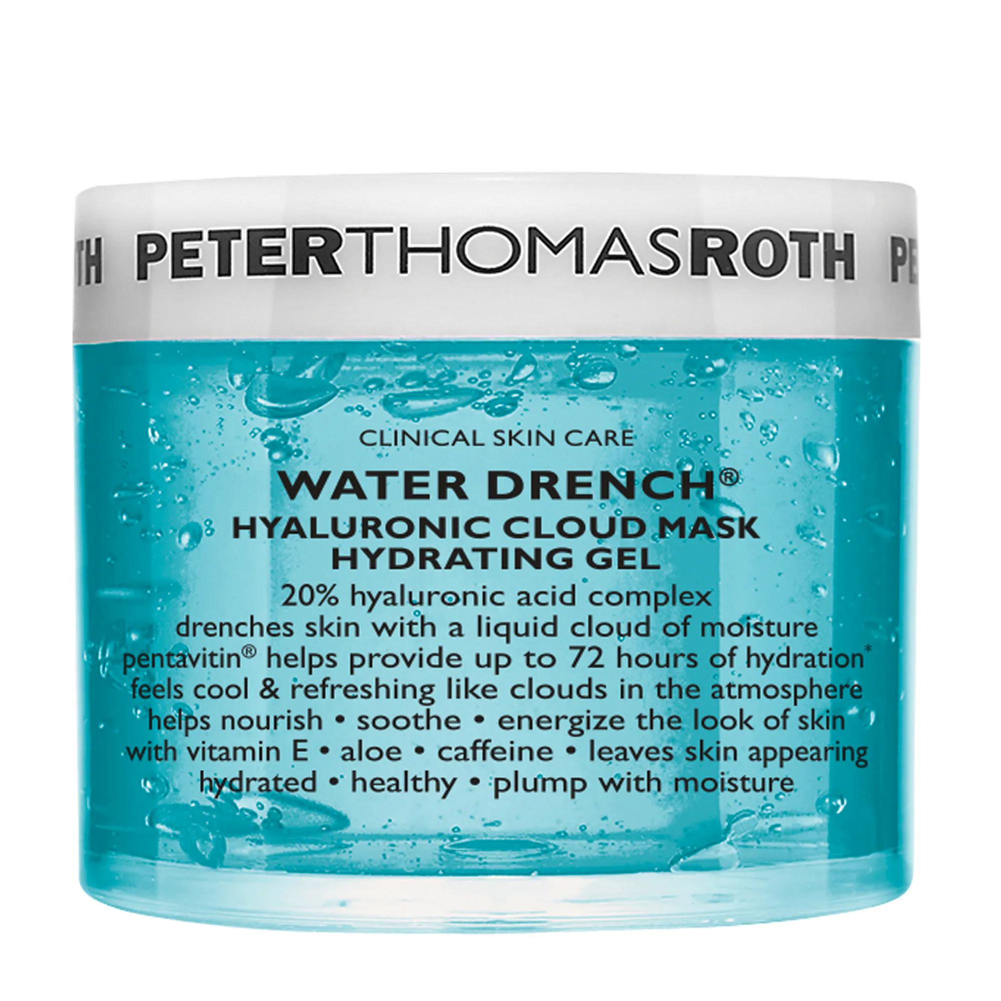 Peter Thomas Roth Water Drench Hyaluronic Cloud Mask Hydrating Gel 50 Ml