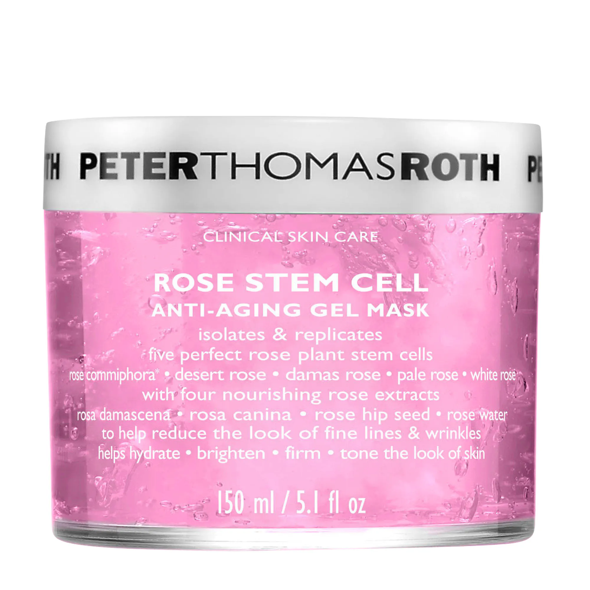 Peter Thomas Roth Rose Stem Cell Anti-Ageing Gel Mask 150 ml