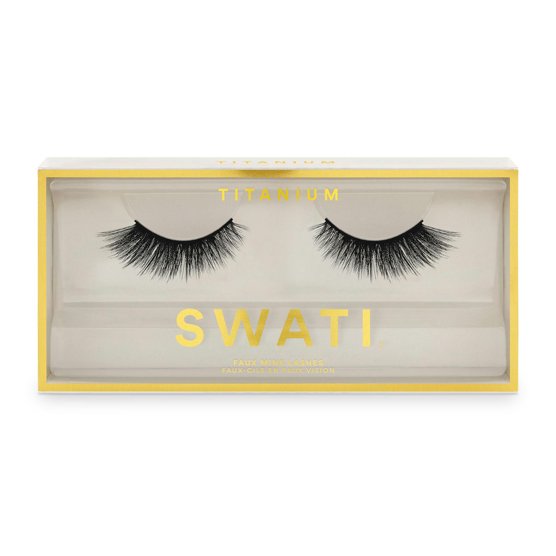 Swati Faux Mink Lashes Titanium 1 par