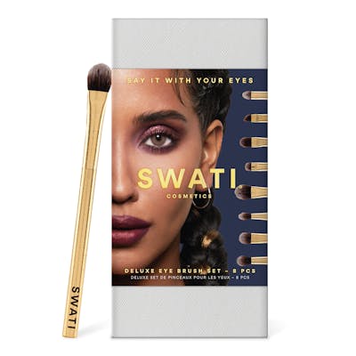 Swati Deluxe Eye Brush Set 8 kpl
