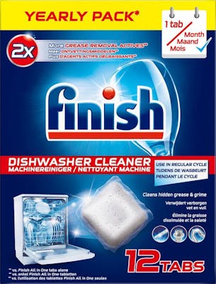 Finish Machine Cleaner 12 st