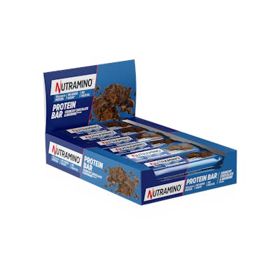 Nutramino Eiwitbar Knapperige Chocolade Brownie 12 x 55 g