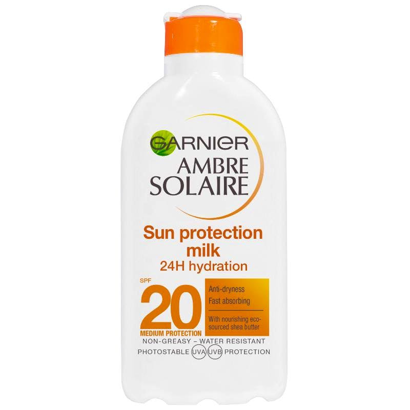 Garnier Ambre Solaire Sun Protection Milk 200 ml - 69.95 kr