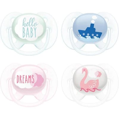 Philips Avent Soother Ultra Soft Mix 0-6M 2 pcs