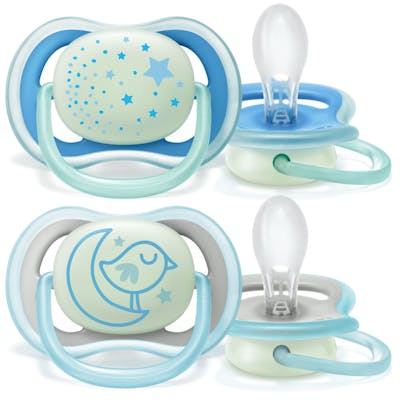 Philips Avent Soother Ultra Air Night Boy 6-18m 2 kpl