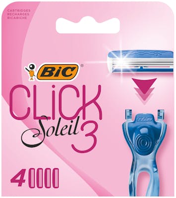 Bic Click Soleil 3 Blades 4 stk