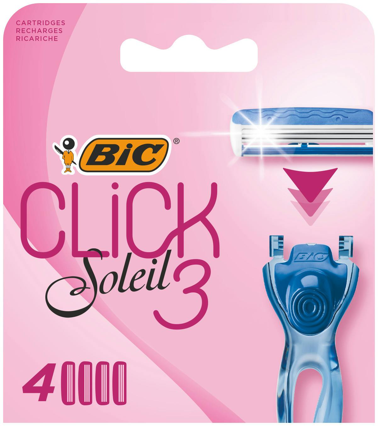 Bic Click Soleil 3 Blades 4 st