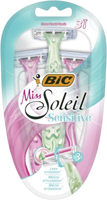 Bic Miss Soleil Sensitive Disposable Razors 3 stk