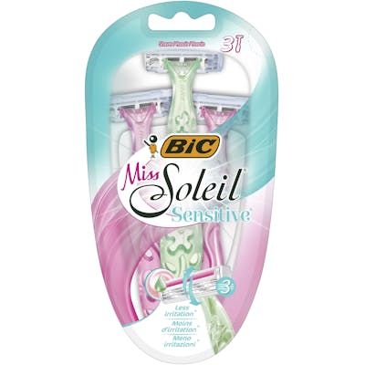 Bic Miss Soleil Sensitive Disposable Razors 3 st