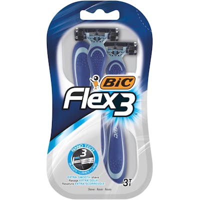 Bic Flex 3 Disposable Razors 3 kpl