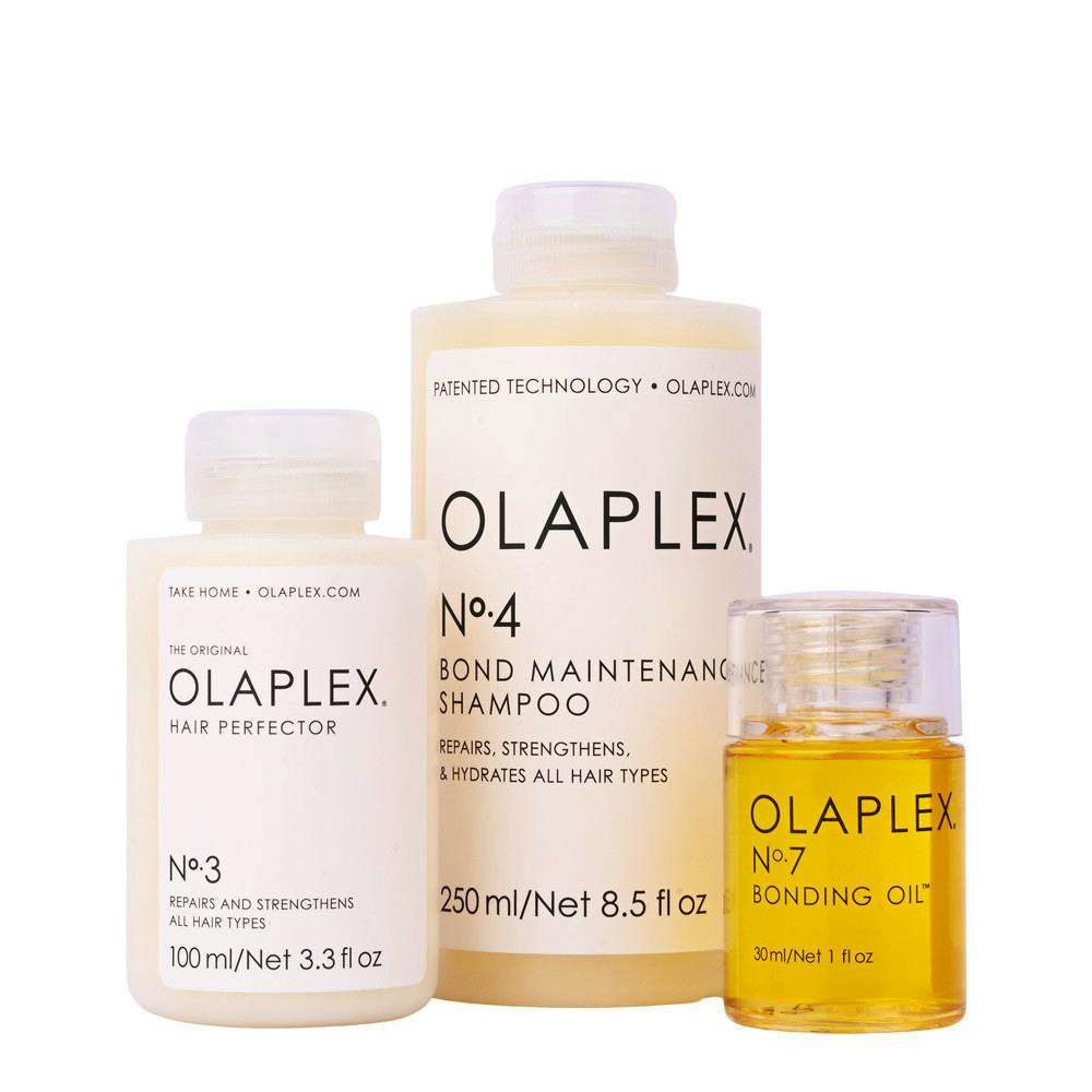 Olaplex Hair Care No.3 & No.4 & No.7 100 ml + 250 ml + 30 ml - 569.95 kr