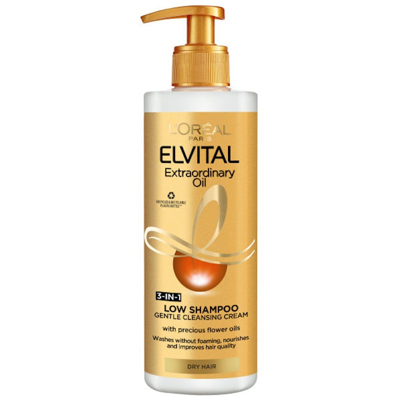 klæde sig ud gateway evne L'Oréal Paris Elvital Extraordinary Oil Low Shampoo 400 ml - 34.95 kr