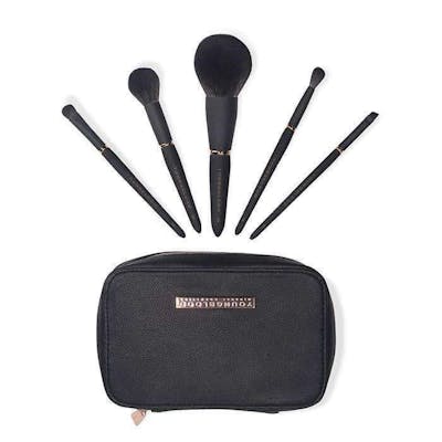 Youngblood Jet Set Makeup Brush Kit & Bag 6 st