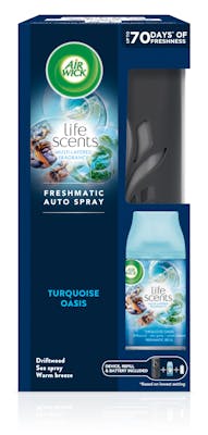 Air Wick Freshmatische Auto Spray Kit Turquoise Oasis 1 st