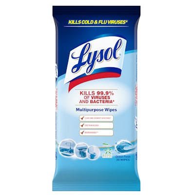 Lysol Multipurpose Cleaning Wipes 30 stk