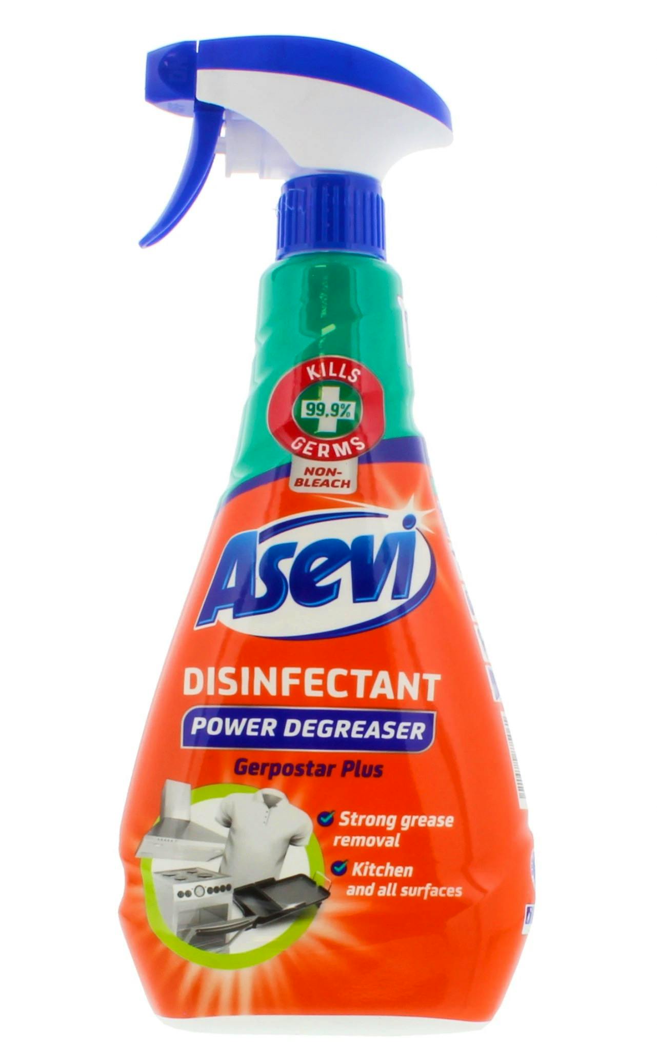 Asevi Power Grease Remover Disinfectant Spray 750 ml £2.99