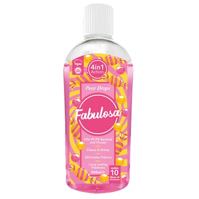 Fabulosa 4in1 Disinfectant Pear Drops 220 ml