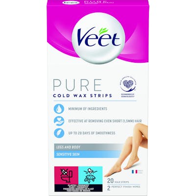Veet Pure Cold Wax Strips 20 st
