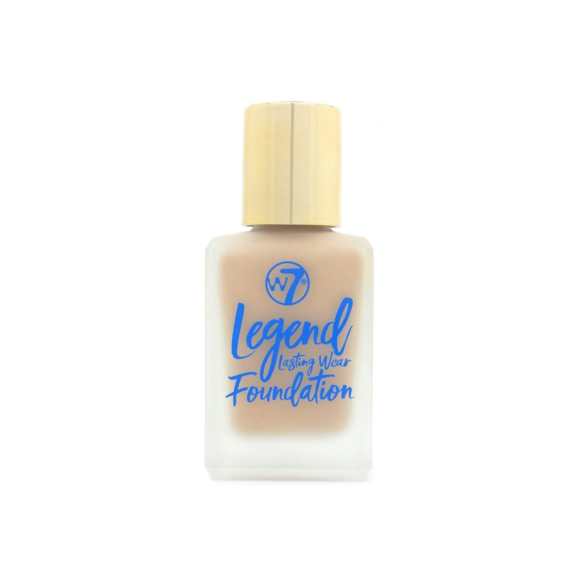 W7 Legend Foundation Natural Beige 28 ml