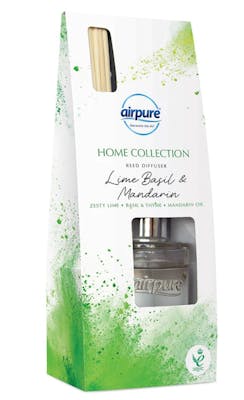 Airpure Reed Diffuser Home Collection Lime &amp; Basil &amp; Mandarin 100 ml