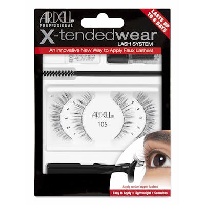 Ardell 105 Xtended Wear Kit 2 pair + 1 kpl + 1 kpl
