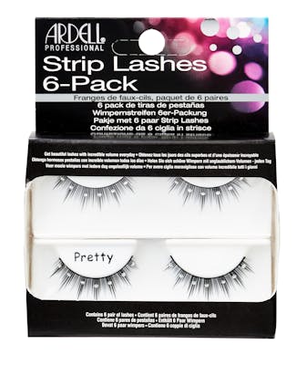Ardell Strip Lashes Pretty 6 Pack 6 pair