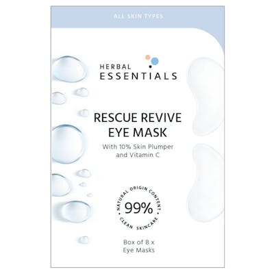 Herbal Essentials Rescue Revive Eye Mask 8 stk