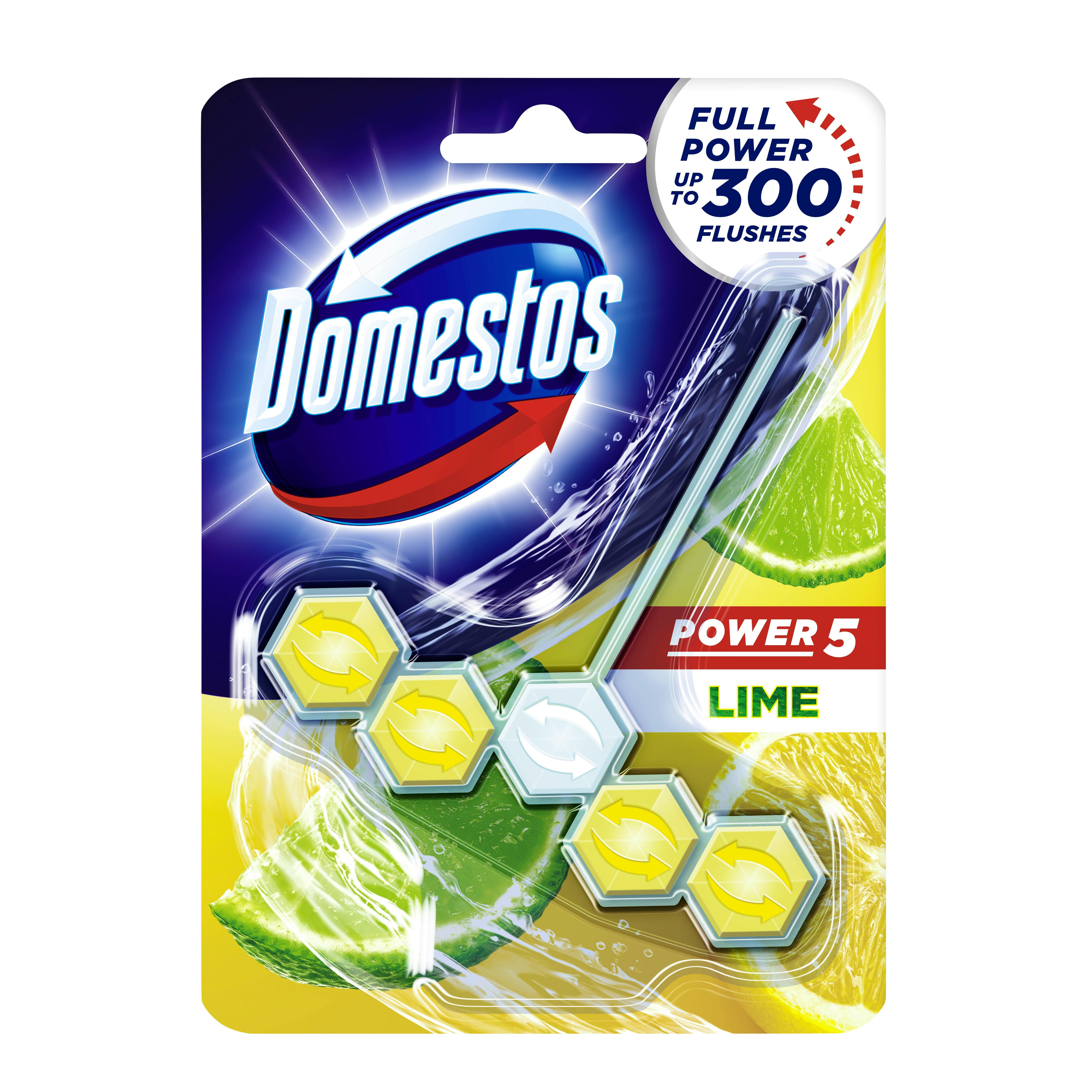 Domestos Toiletblok Power 5 Lime 5 g