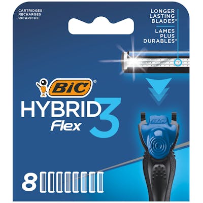 Bic Hybrid 3 Flex 8 st