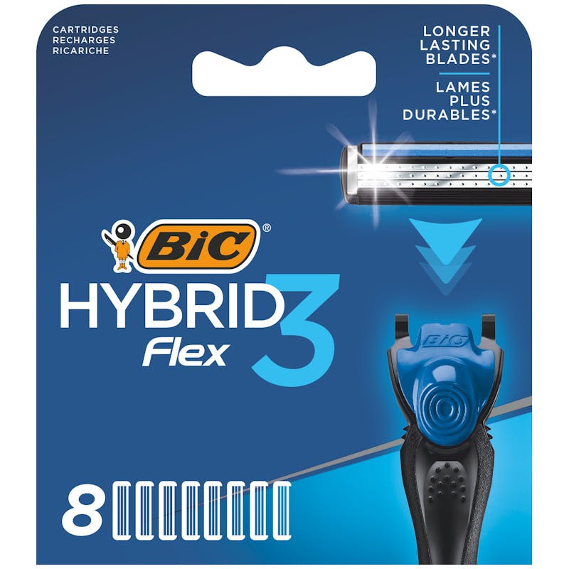 Bic Hybrid 3 Flex 8 pcs