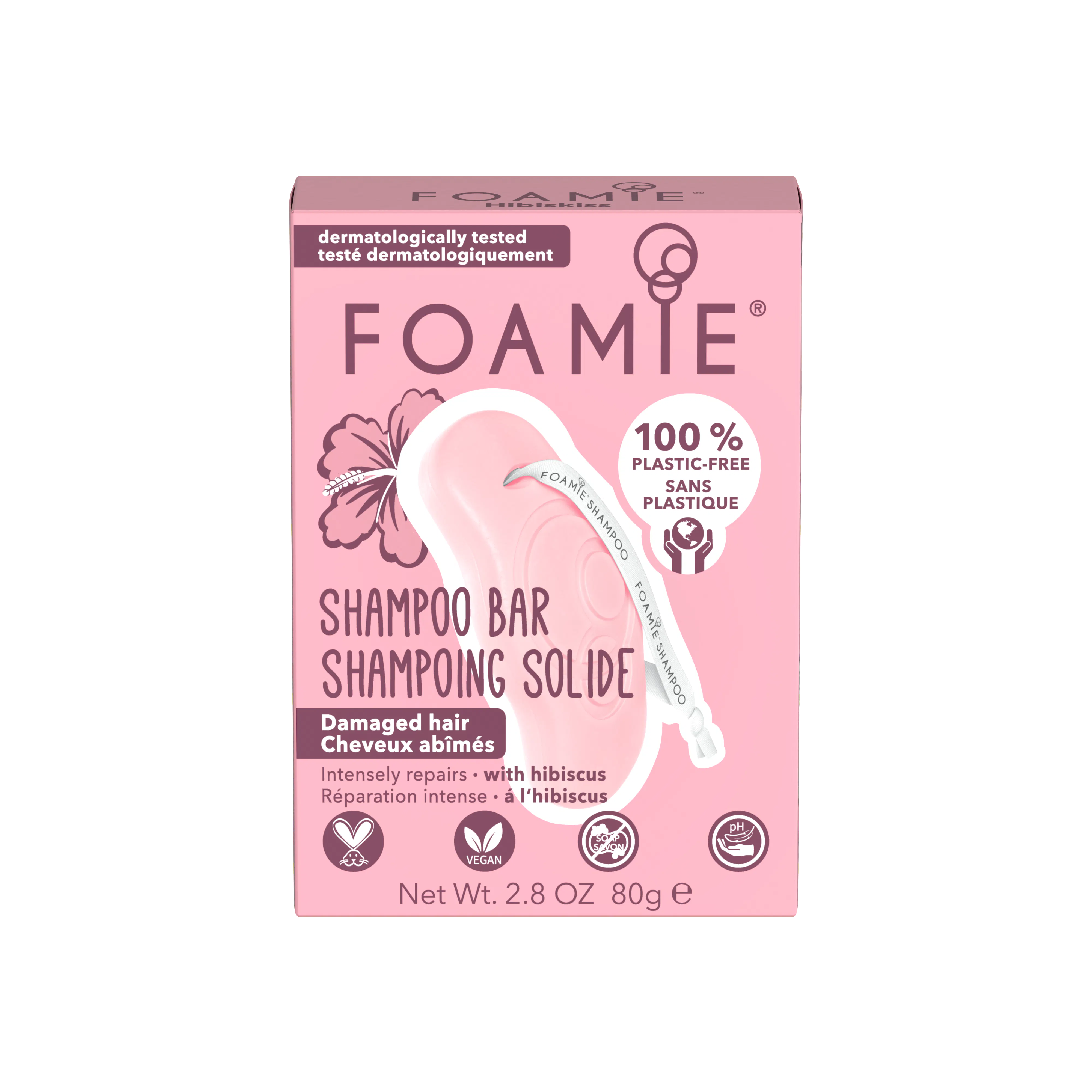 Foamie Shampoo Bar Hibiskiss 80 g