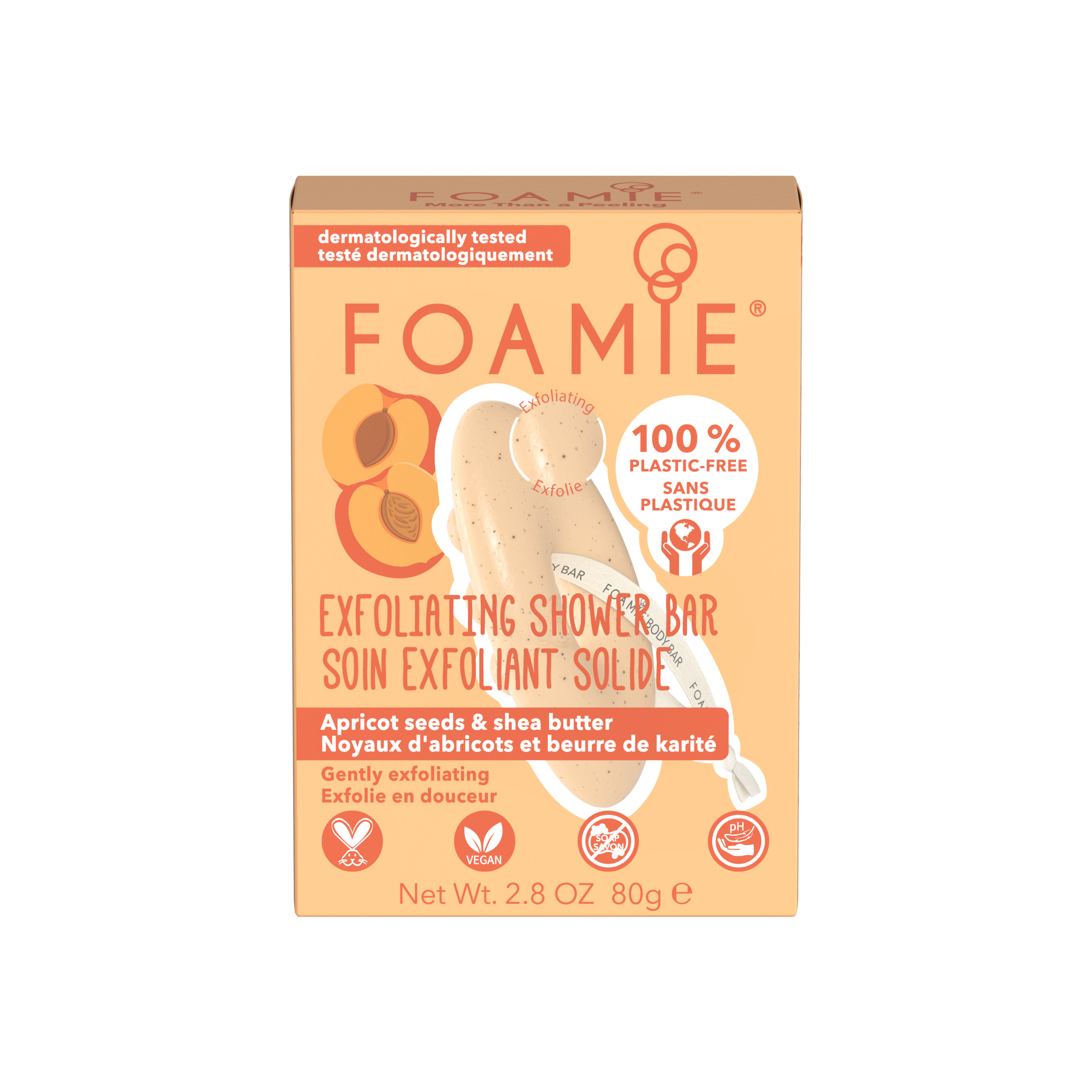 Foamie Shower Body Bar More Than A Peeling 80 g