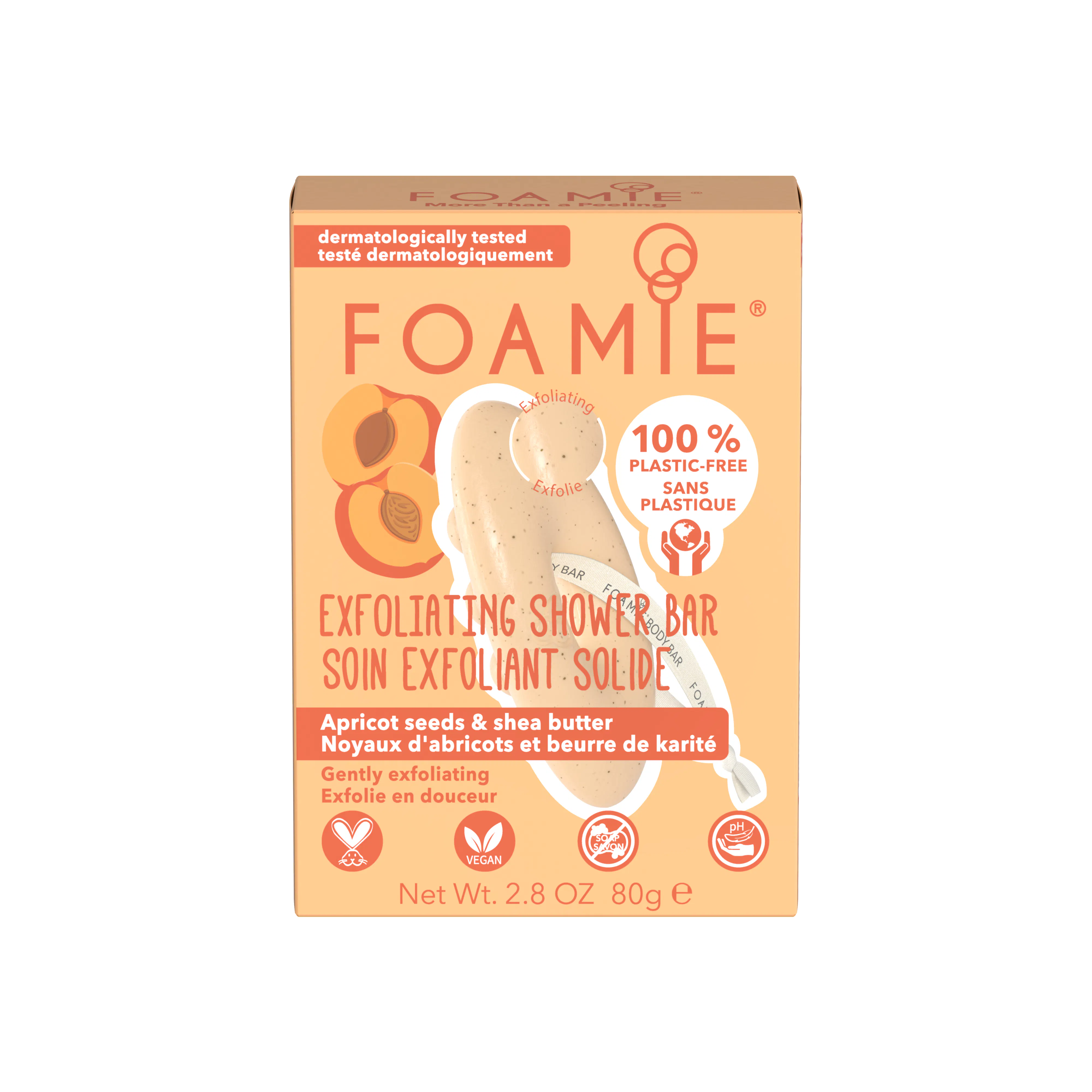 Foamie Shower Body Bar More Than A Peeling 80 g