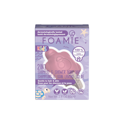 Foamie 2in1 Shampoo &amp; Shower Body Bar For Kids Turtely Cute 80 g