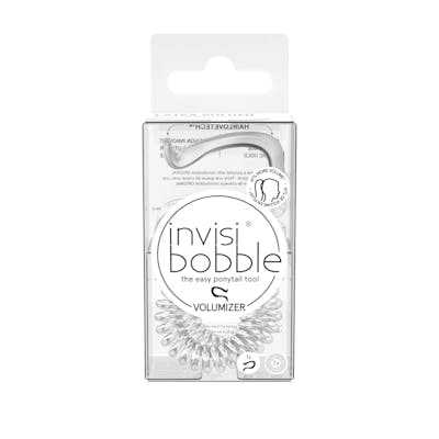 Invisibobble Volumizer Hair Elastics Crystal Clear 3 st