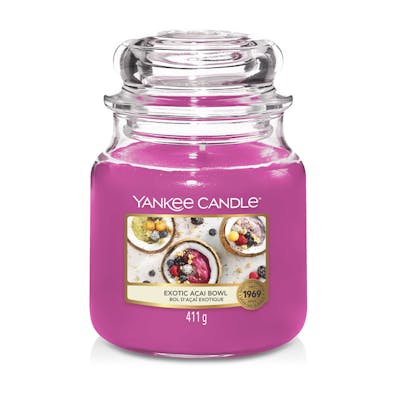 Yankee Candle Classic Medium Jar Exotic Acai Bowl 411 g