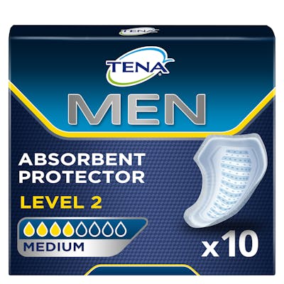 Tena Absorbent Protecter For Men Level 2 10 stk