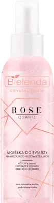 Bielenda Crystal Glow Rose Quartz Face Moisturizing And Lighting Face Mist 200 ml