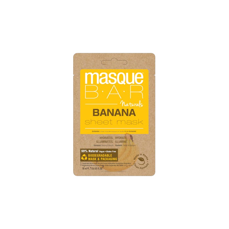 Masquebar Naturals Banana Sheet Mask 18 ml