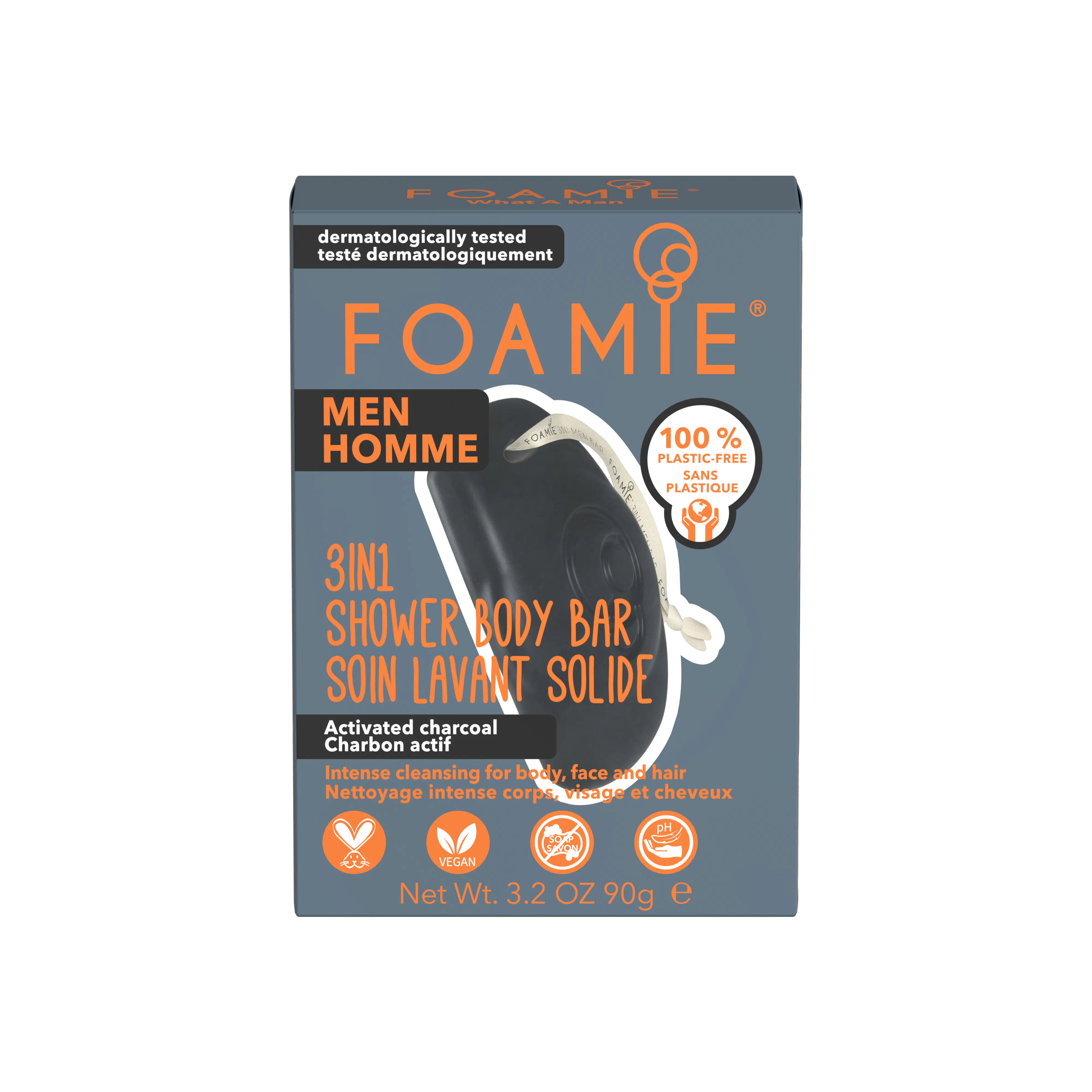 Foamie 3in1 Shower Body Bar What A Man 90 g