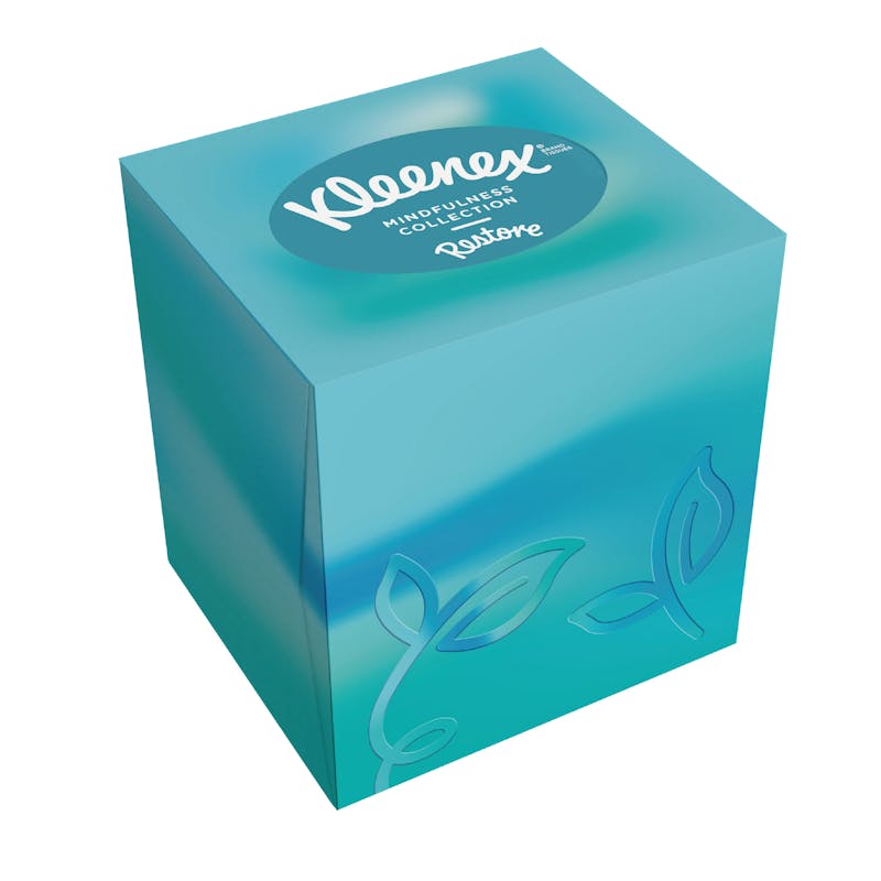 Kleenex Mindfulness Collection Tissues Cube 48 pcs