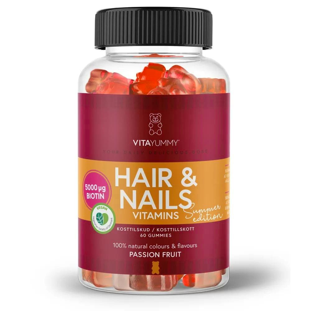 VitaYummy Hair & Nails Summer Edition Passion Fruit 60 pcs £10.25