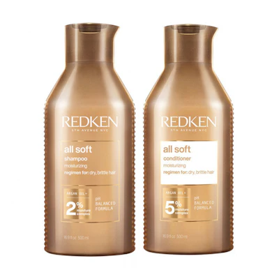 Redken All Soft Shampoo &amp; Conditioner 2 x 500 ml