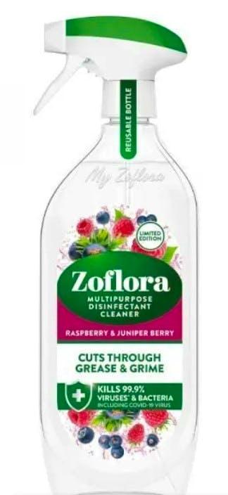 Zoflora MultiPurpose Disinfectant Cleaner Spray Raspberry 800 ml 25.95 kr