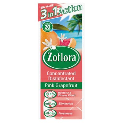 Zoflora Concentrated Disinfectant Pink Grapefruit 500 ml