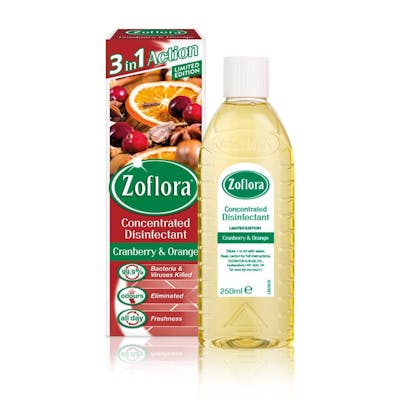 Zoflora Concentrated Disinfectant Cranberry &amp; Orange 250 ml