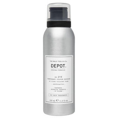 Depot No. 210 Temporary Colour Mousse Anthracite 100 ml