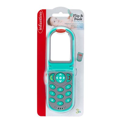 Infantino Kids Phone Flip &amp; Peek 3M+ 1 st